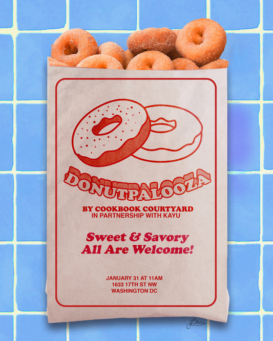 Cookbook Courtyard - Donutpalooza