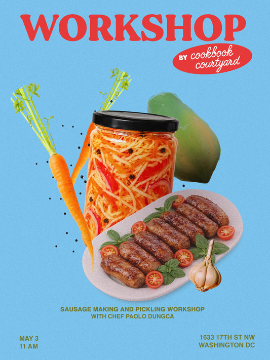 Workshop by Cookbook Courtyard - Sausage and Pickling Workshop with Chef Paolo Dungca