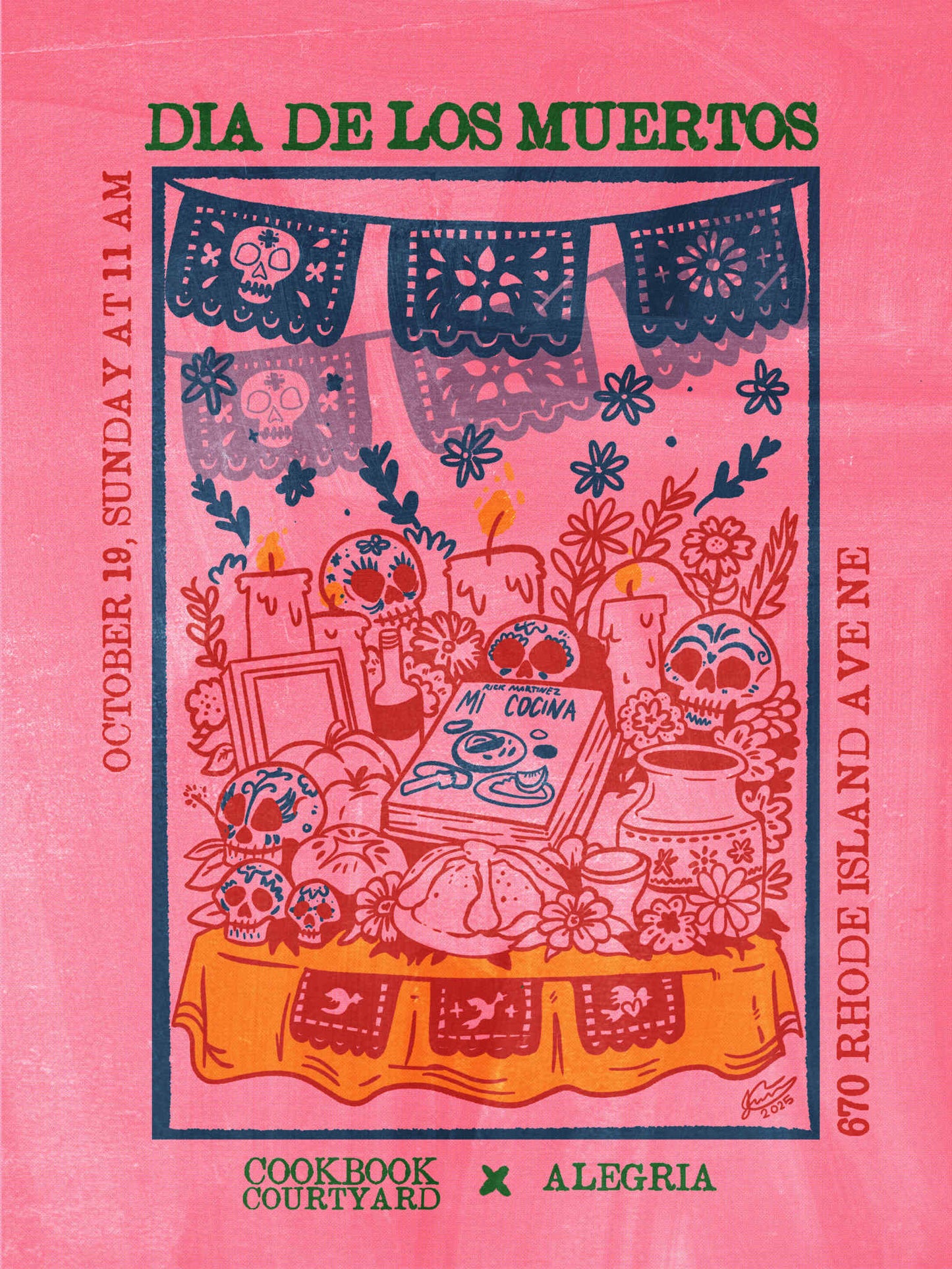 Cookbook Courtyard - October Event